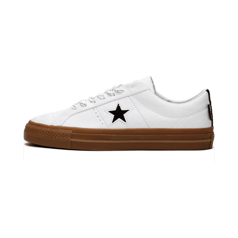 Converse One Star Pro Cordura Canvas White/Black/dark Gum (A03216C)