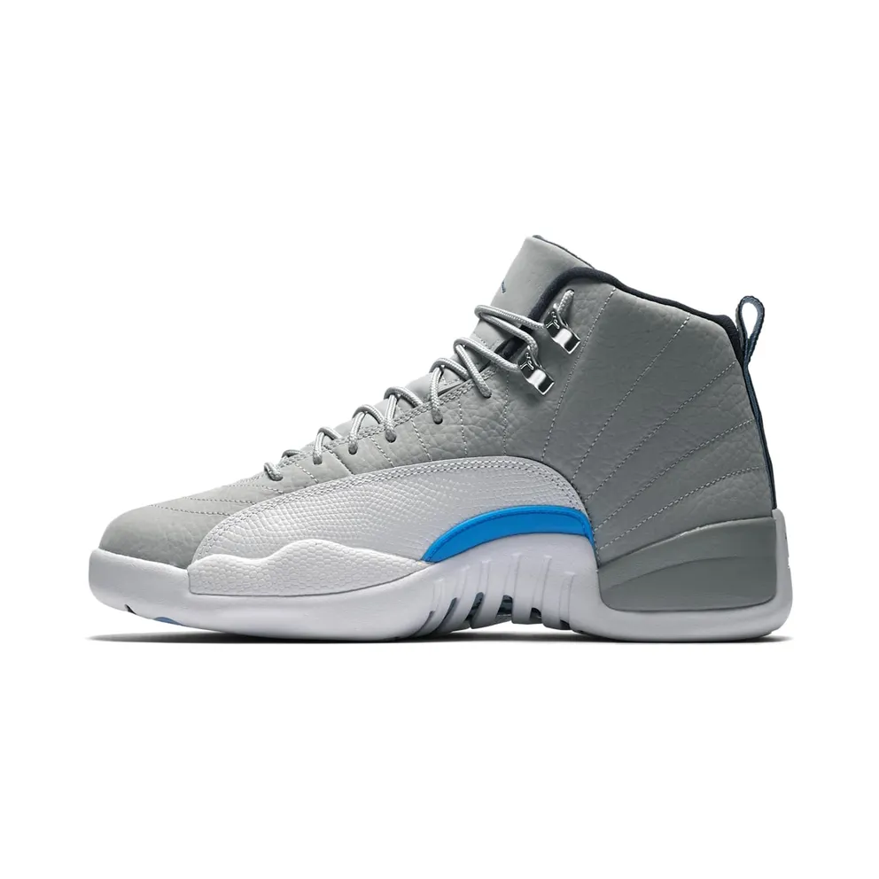 Air Jordan Nike AJ XII 12 Retro Grey University Blue (130690-007)