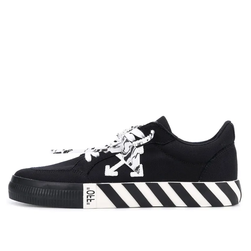 Off-White Vulc Low Top Sneaker Black White (OMIA085R21FAB0031001)