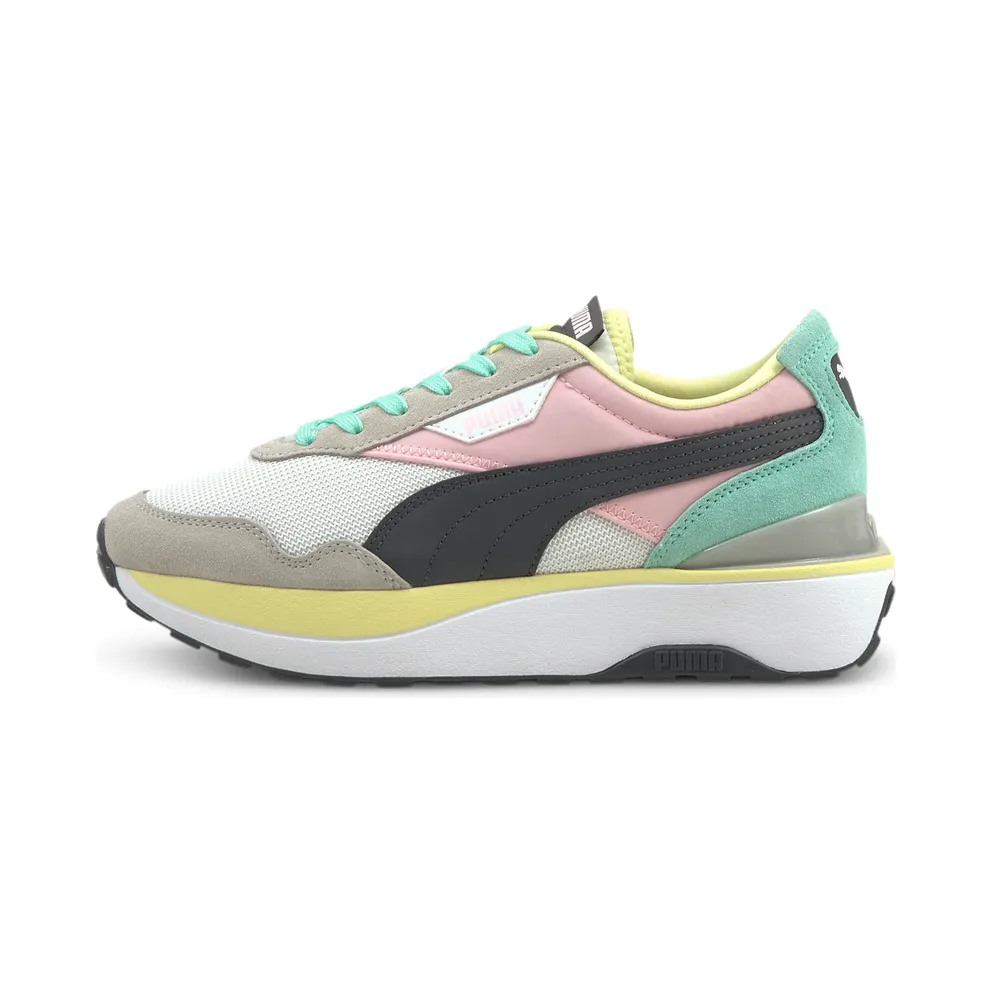 Puma Cruise Rider White/Pink (375072-06)