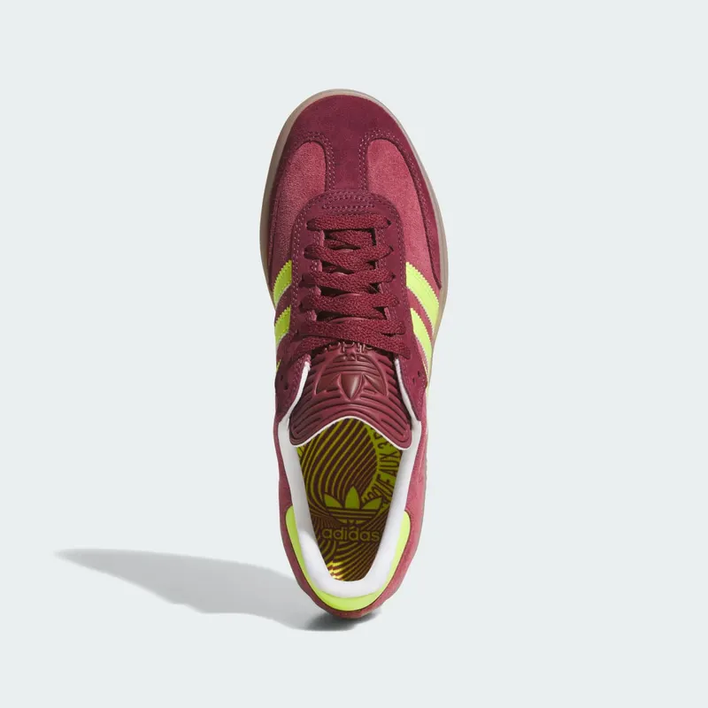 Adidas PUIG SAMBA Maroon / Semi Solar Yellow / Shadow Red (KK3742)