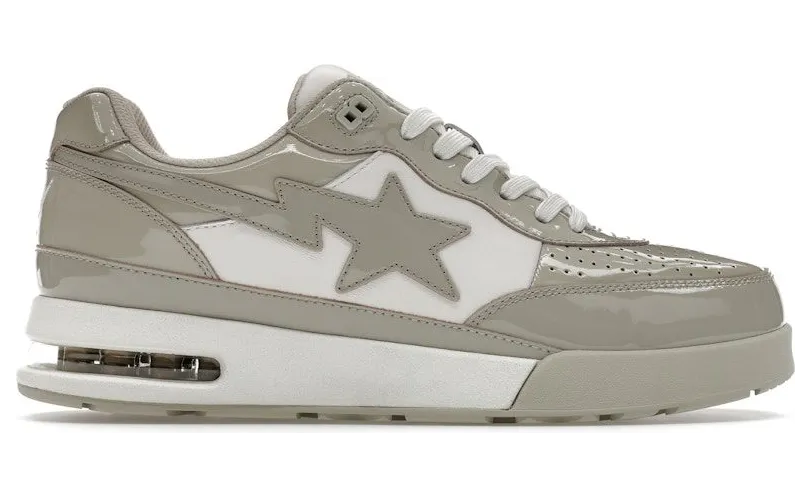 A Bathing Ape Bape Road Sta Beige White (1J20-191-009-BEI)