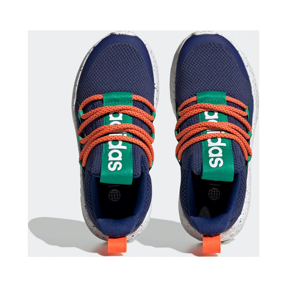 Adidas Lite Racer Adapt 4.0 Lifestyle Running Slip-On Lace Victory Blue / Dark Blue / Court Green (HQ3751)