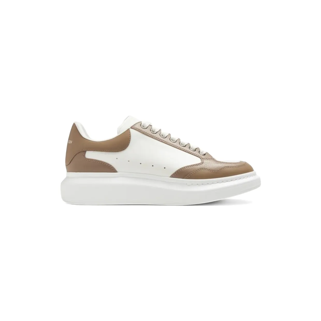 Alexander McQueen Oversized Panelled White Brown (757710 WIFT9 1621)