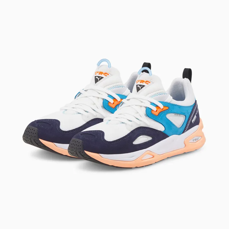 Women’s PUMA Trc Blaze The Triangl White/Peacoat/Vibrant Orange (383104-04)