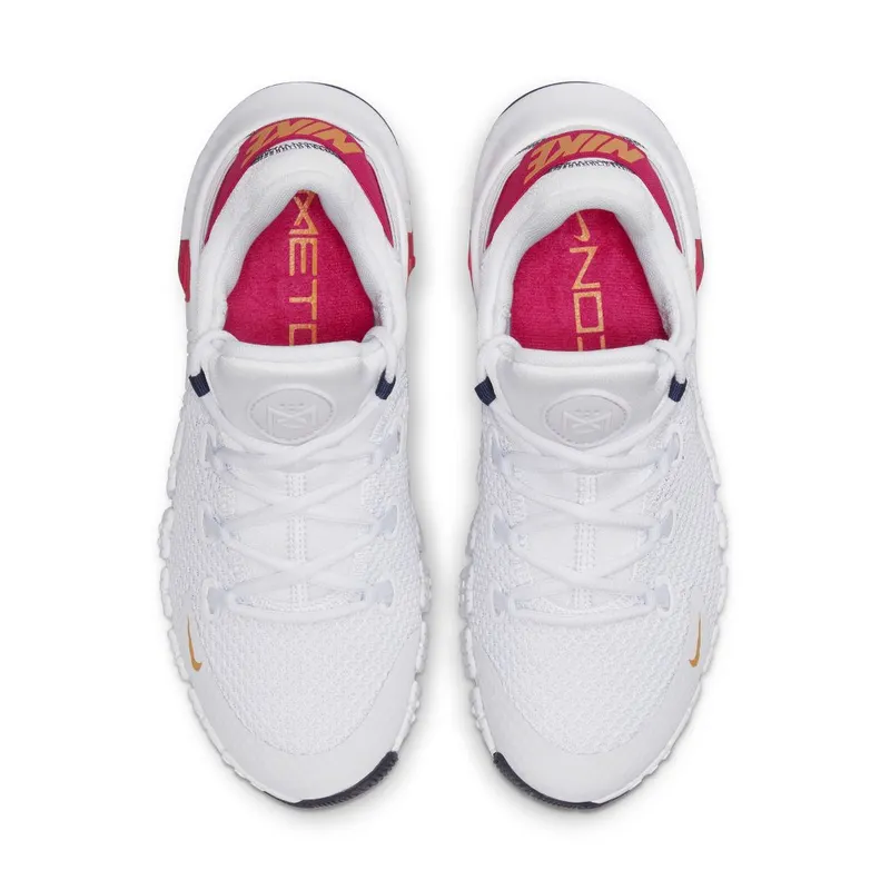 Nike Free Metcon 4 Iris Whisper Rush Pink White Light Curry (W) (CZ0596-556)