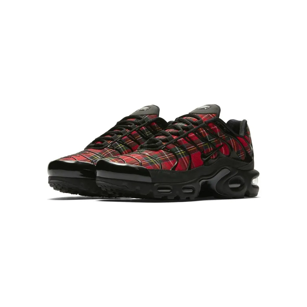 Nike Air Max Plus Tartan Black (W) Black/Black-University Red (AV9955-001)