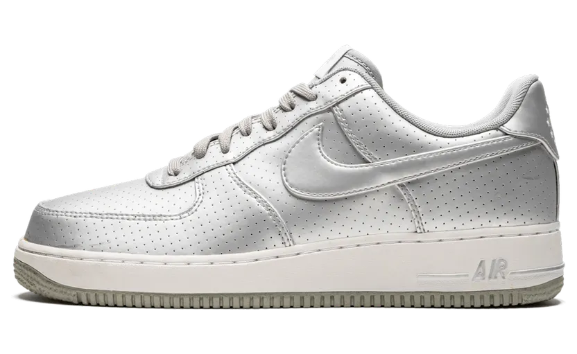 Nike Air Force 1 Low ’07 LV8 ‘Silver’ Silver/White (718152-013)