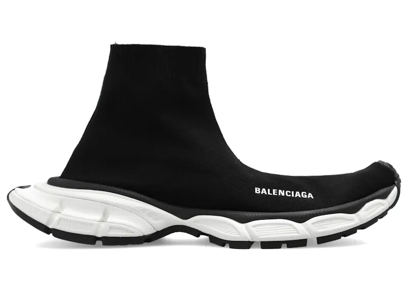 Balenciaga 3XL Sock Sneaker Black White (758483 W2DG1 1090)