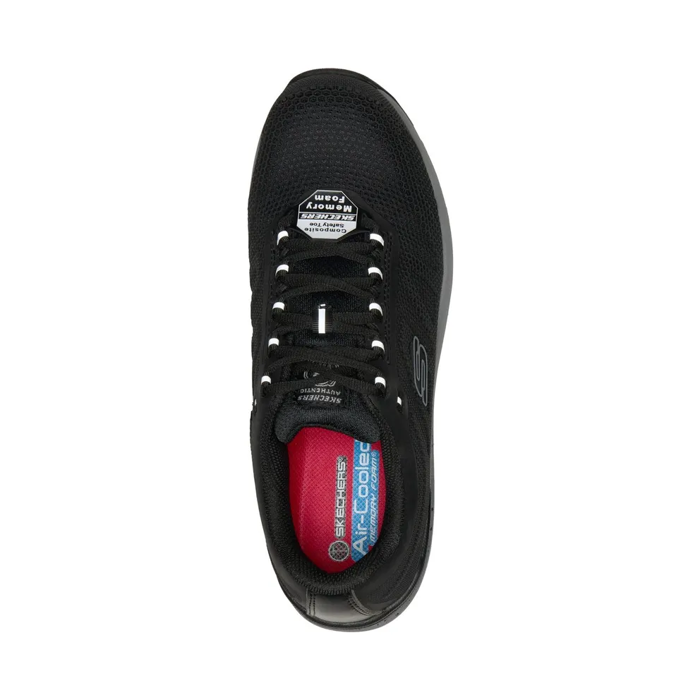 Skechers Work Bulklin Comp Toe “Black” (77180ECBLK)