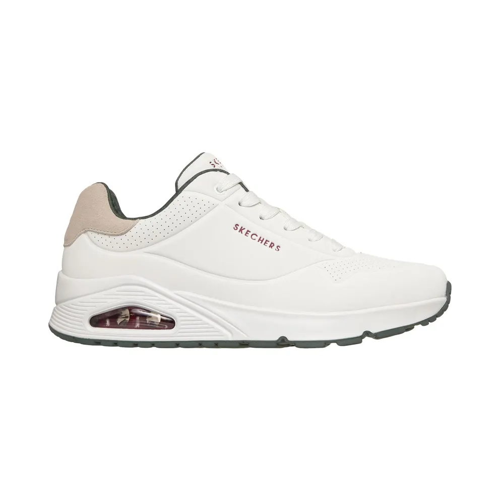Skechers UNO – Suited On Air Sneaker Weiß/Groente