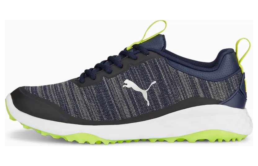 Puma FUSION Pro Golf Shoes Grey/Blue/Green (377041-02)