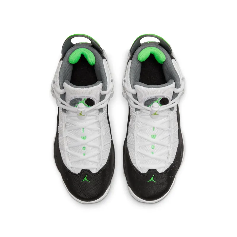 Jordan 6 Rings White Black Green (323419-130)