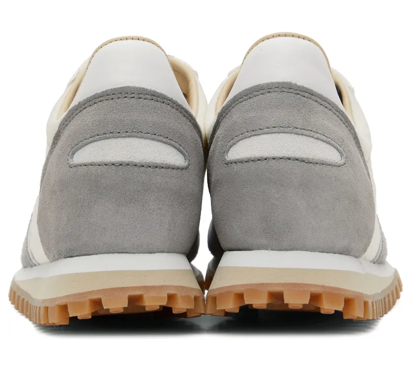 Spalwart Grey & Off-White Marathon Trail Low Sneakers (97037755030) (4)