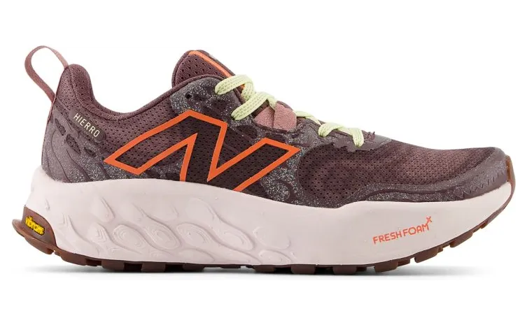 New Balance Fresh Foam X Hierro v8 Licorice Gulf Red Pink Granite (WTHIERP8)