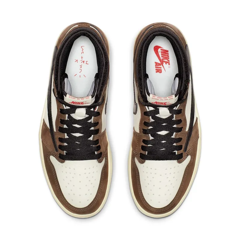 Air Jordan x Travis Scott 1 High ‘Dark Mocha’ (2019) (CD4487-100)