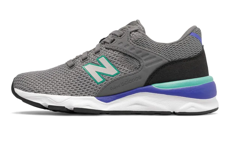 New Balance X-90 GS “Grey/Blue/Green” (KJX90GRG)