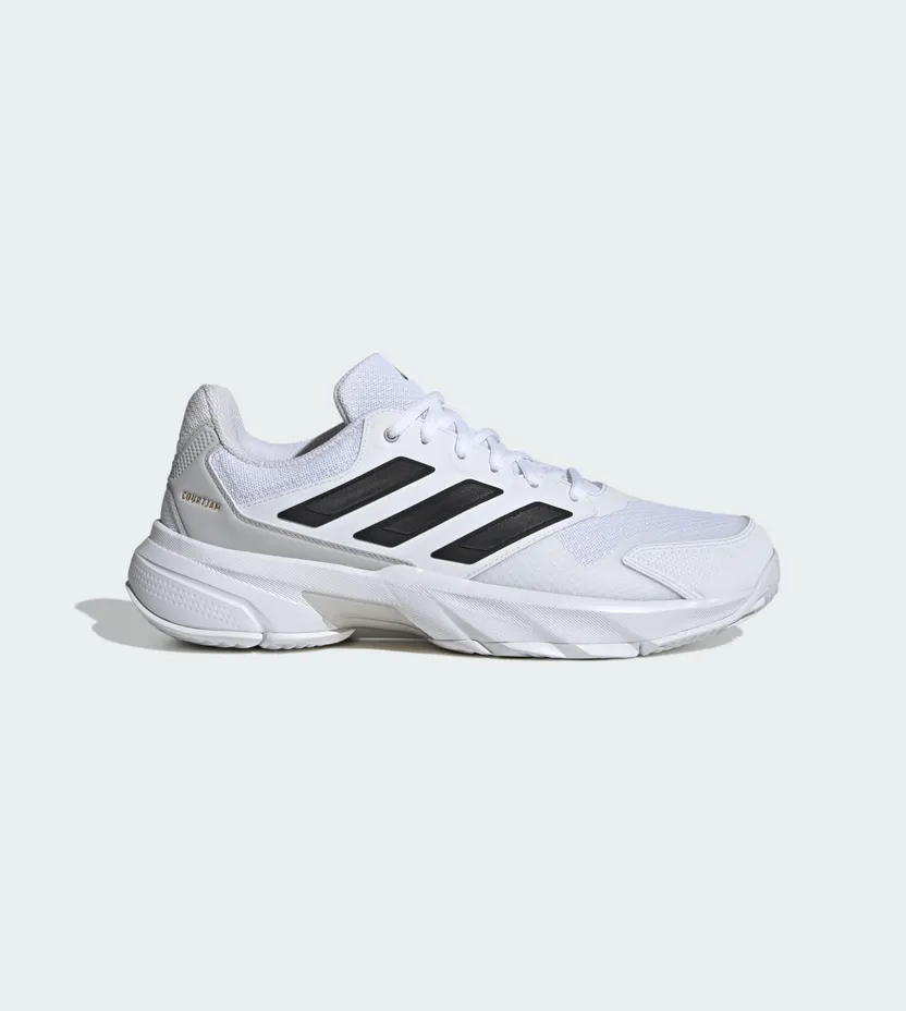 Adidas CourtJam Control 3 Tennisschoenen Cloud White / Core Black / Grey Two (IF7888)