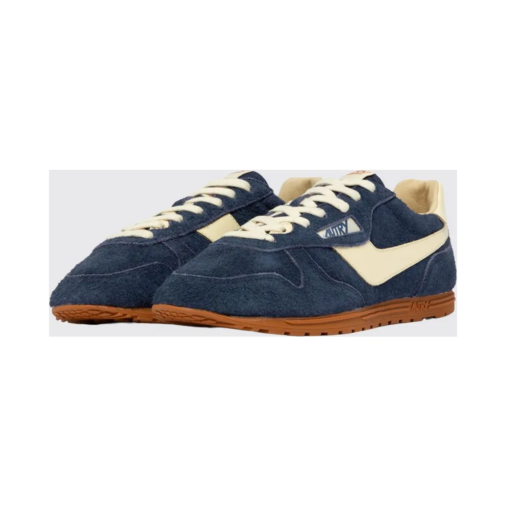 Autry Windspin Suede Sneakers Blue (WSLMUB28)
