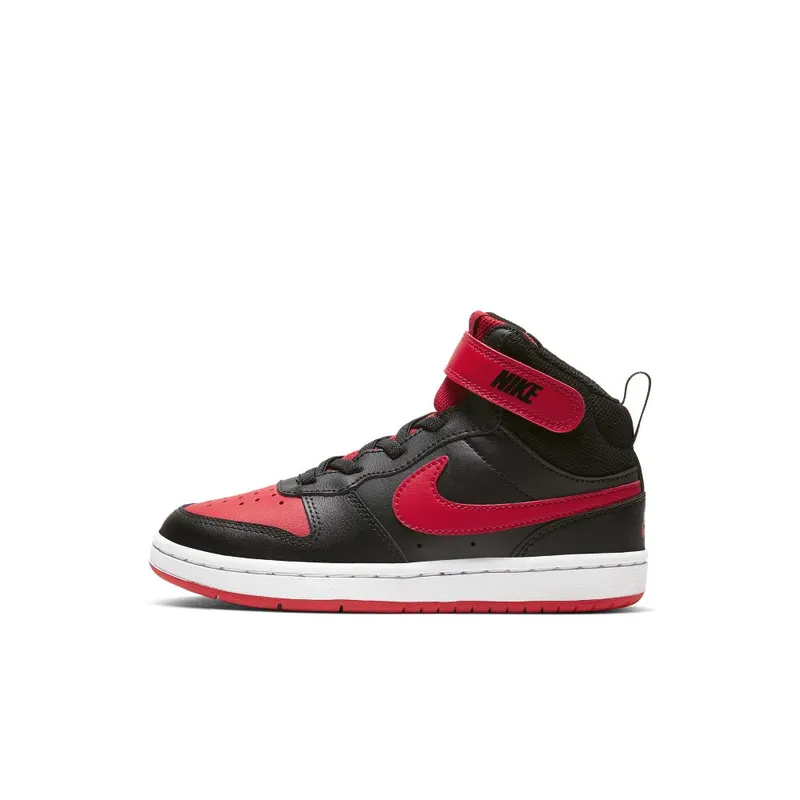 Nike Court Borough Mid 2 Younger Kids’ Black (CD7783-003)