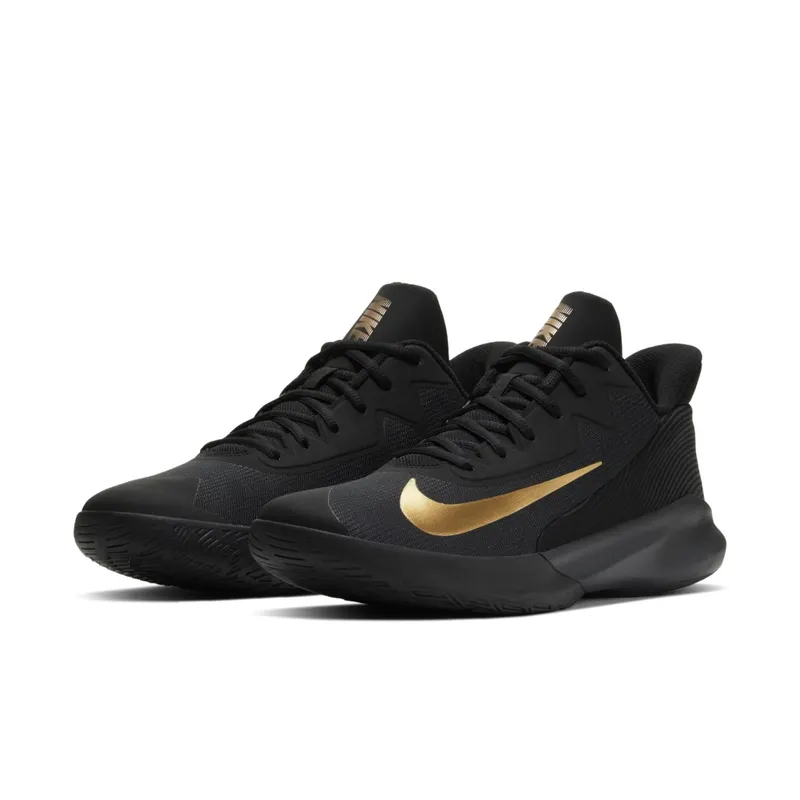 Nike Precision 4 Black (W) Black/Dark Smoke Grey/Metallic Gold (CK1069-002)