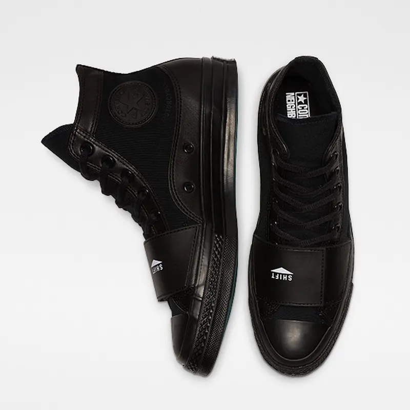 Converse Chuck Taylor All-Star 70s Hi Neighborhood Motorcycle Black/Black (165603C)