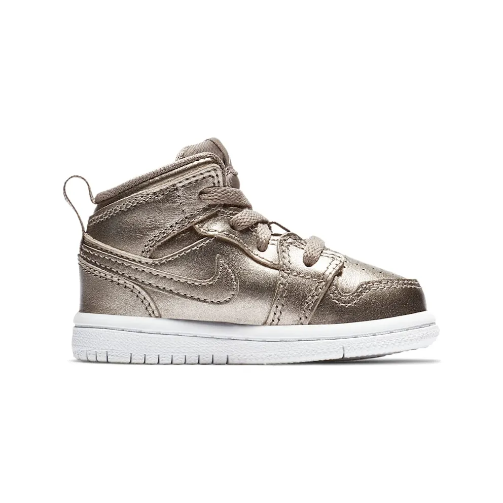 Jordan 1 Mid Sepia Stone (TD) Sepia Stone/White-Noble Red (AV5172-200)