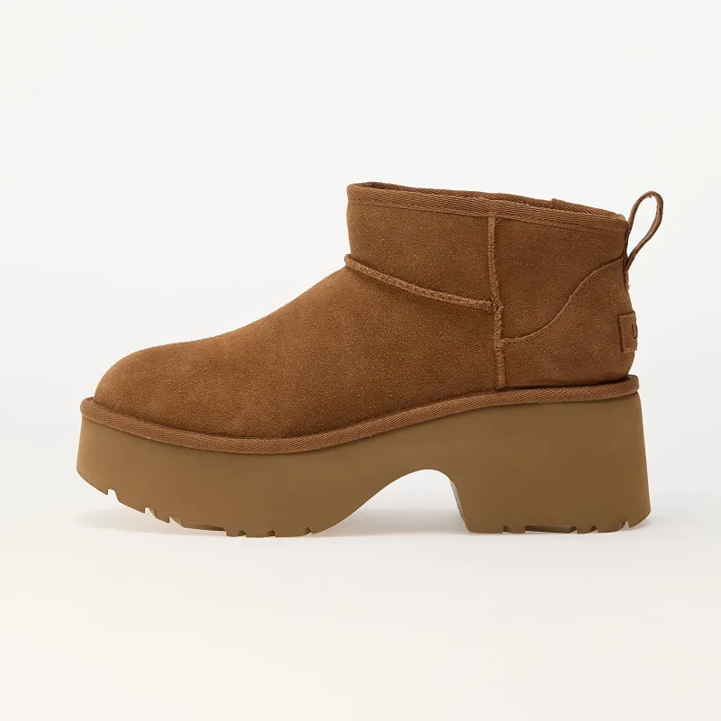 Ugg Classic Ultra Mini New Heights Boot “Chestnut” (1158311-CHE)