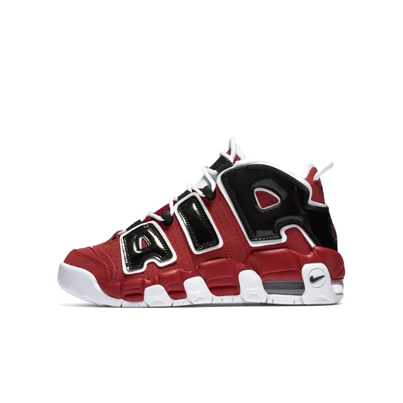 Nike Air More Uptempo Bulls Hoops Pack (GS) Varsity Red/White-Black (415082-600)