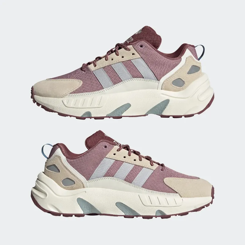 Adidas ZX 22 BOOST Off White / Grey Two / Burgundy (GW2962)