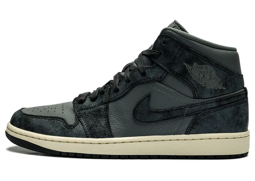 AIR Jordan 1 MID “DISTRESSED SMOKE GREY” (FJ3448-001)
