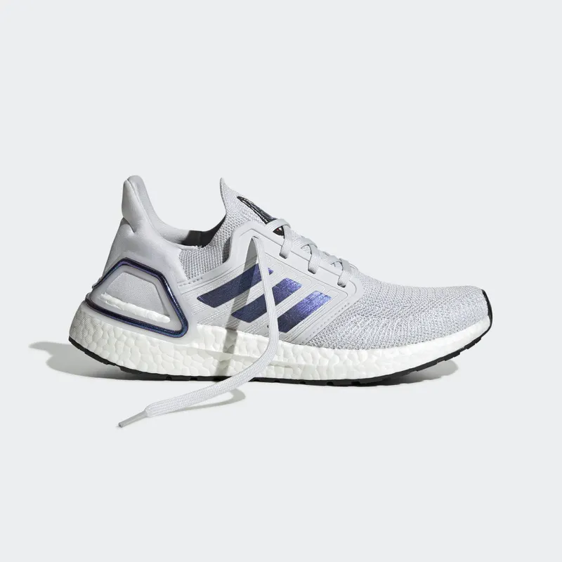 adidas Ultra Boost 20 Dash Grey Blue Metallic (W) Dash Grey/Boost Blue Violet Metallic/Core Black (EG0715)