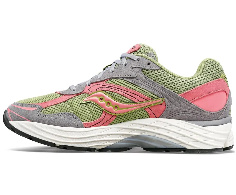 Saucony ProGrid Omni 9 Premium Grey Green Pink (S70740-1)