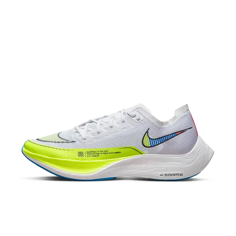 Nike ZoomX Vaporfly Next% 2 “White Volt Racer Blue” (CU4111-103)