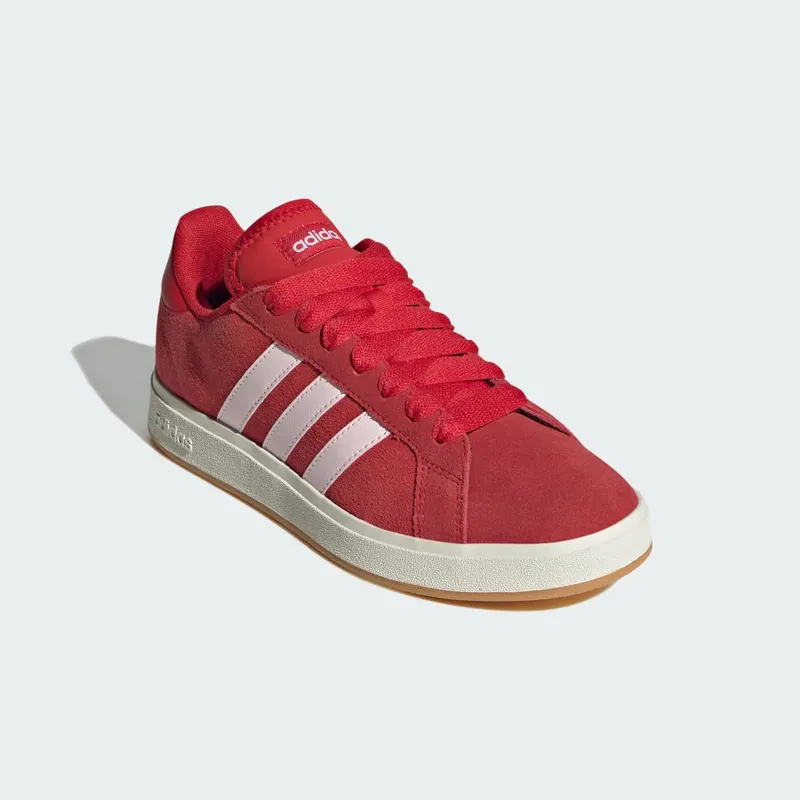 Adidas Grand Court Base 00s Better Scarlet / Clear Pink / Off White (IH6190)