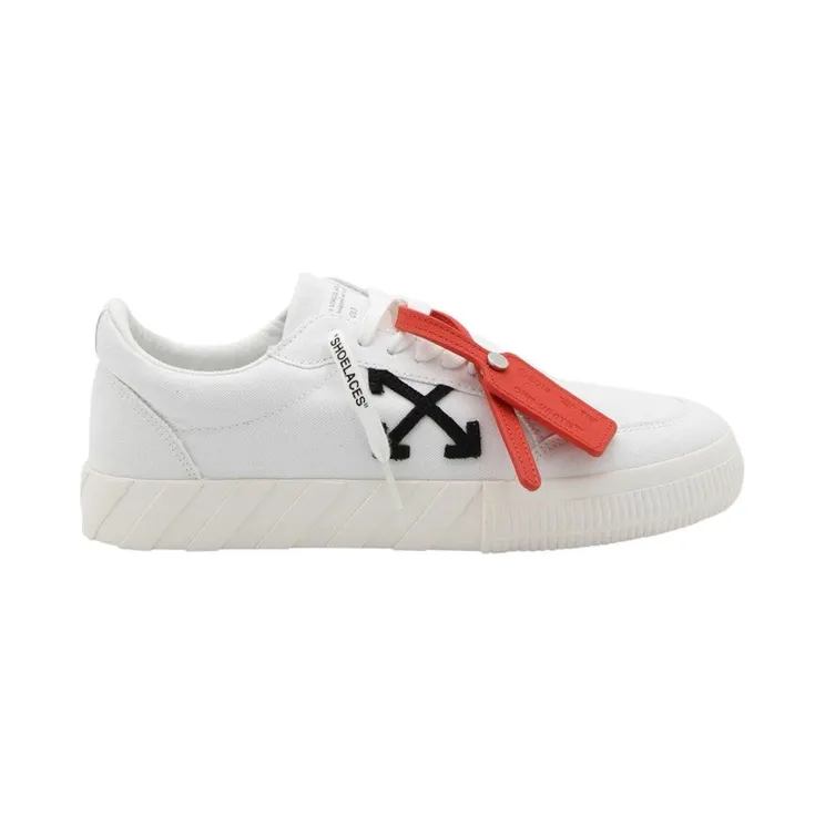OFF-WHITE Vulc Low White Black (FW23) (OMIA085C99FAB0070110)