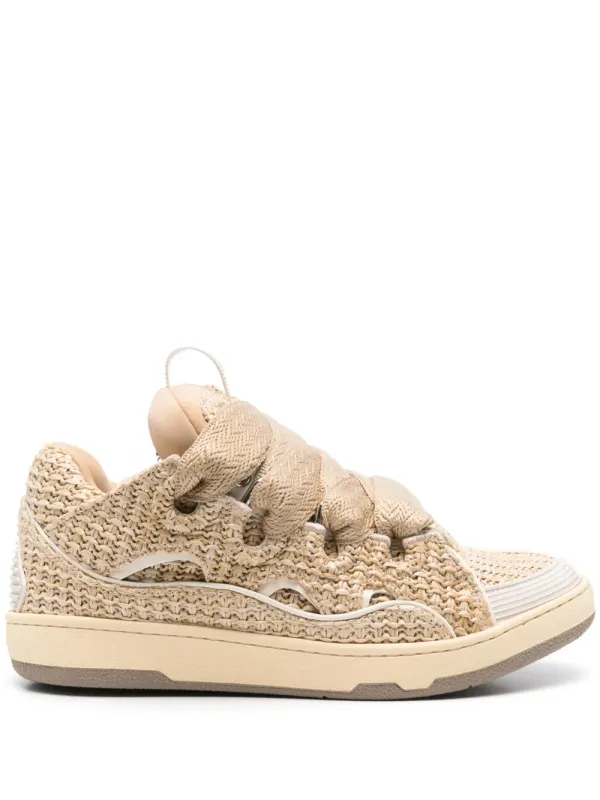 Lanvin Curb sneakers – Beige (FUSKDK12RACAP25)