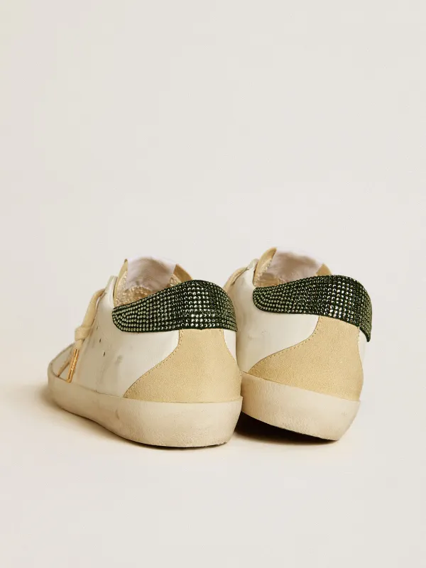 Golden Goose Women’S Super-Star Ltd With Leather Star And Swarovski Crystals Heel Tab (GWF00102.F006621.10613) (4)