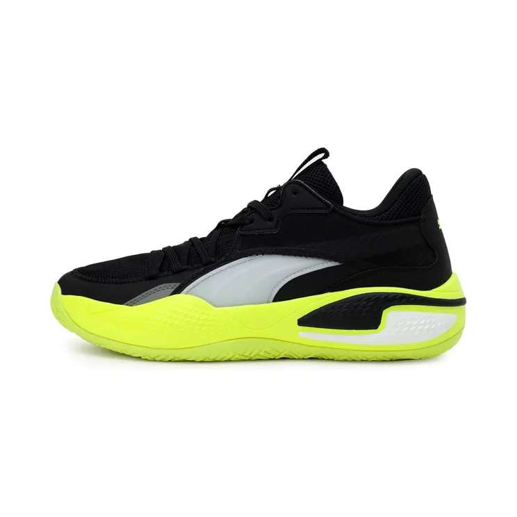 Puma Court Rider basketbalschoenen Yellow/Black (19506403)