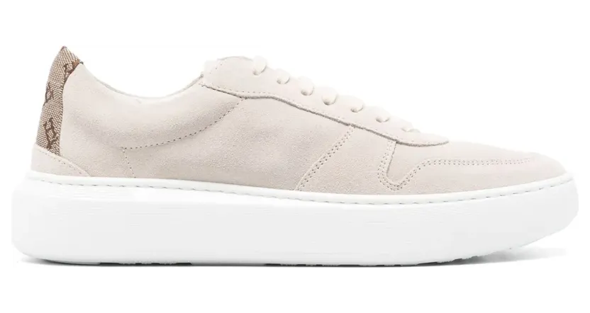 Herno Sneakers aus Wildleder – Nude (SH010DMSHOE26)