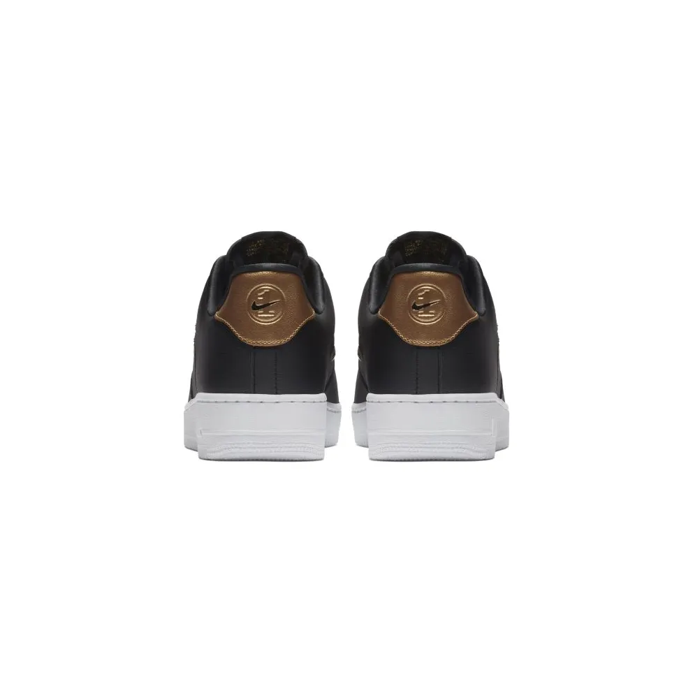 Nike Air Force 1 Low Jewel Black Metallic Gold Black/Metallic Gold-White (AJ9507-003)