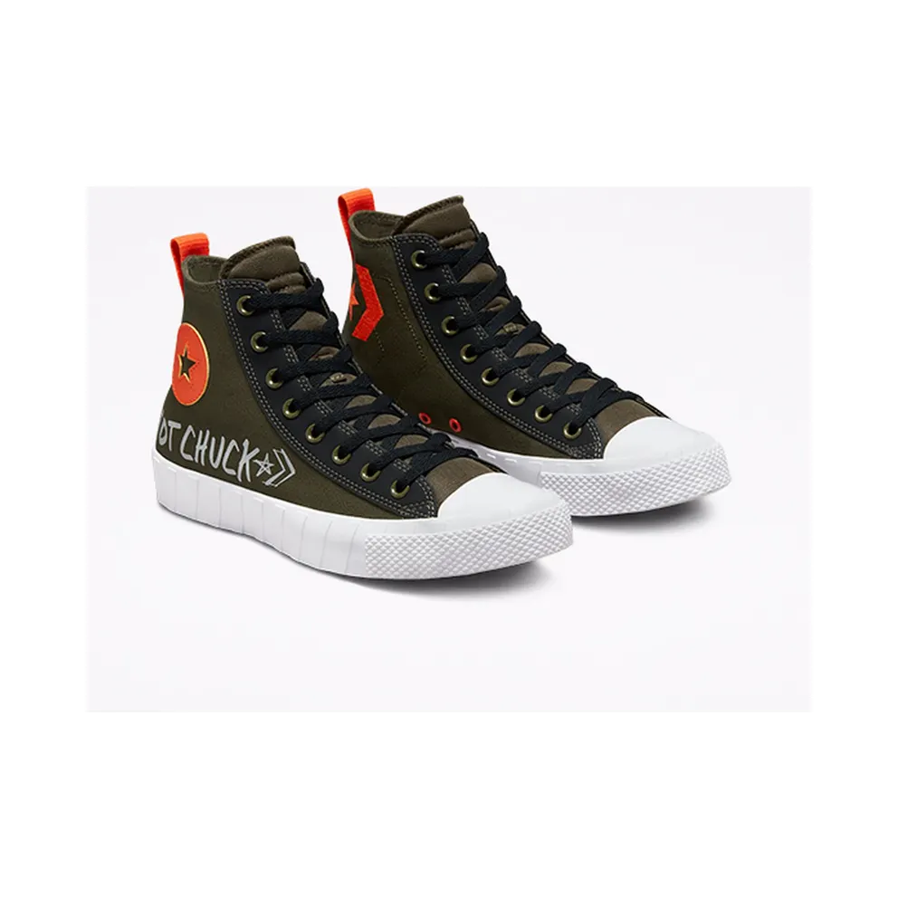 Converse Street Utility UNT1TL3D Cargo Khaki/bold Mandarin (170996C)