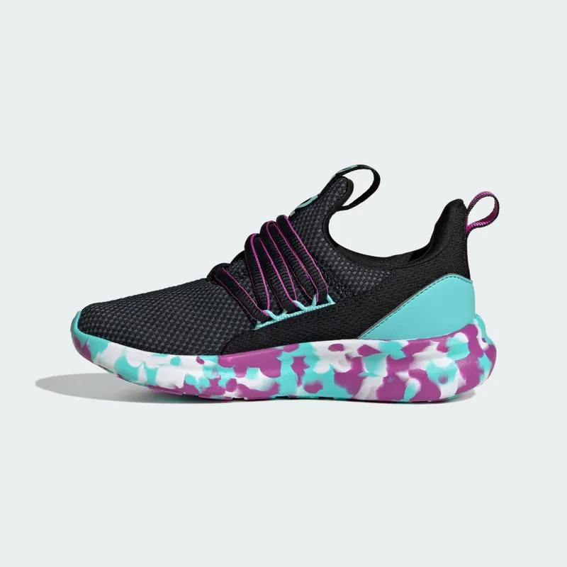adidas Lite Racer Adapt 7.0 Black Purple Burst Aqua (JS2291)