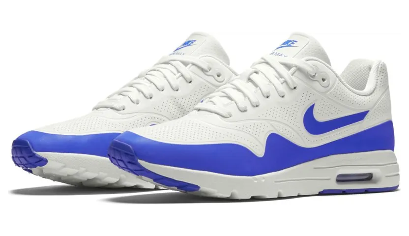 Nike Air Max 1 Ultra Moire Summit White/Racer Blue-White (W) (704995-100)