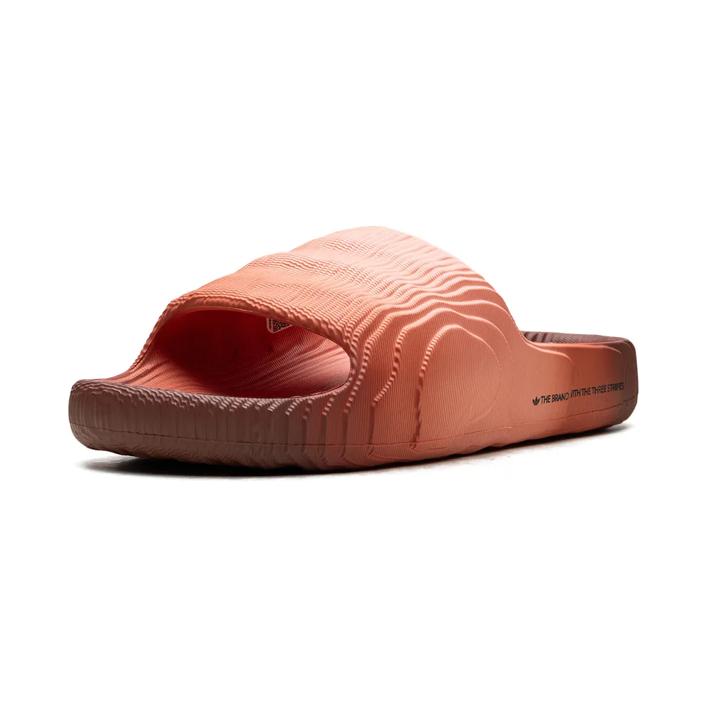 Adidas Adilette 22 Slides Wonder Clay / Wild Sepia / Core Black (IG7492)