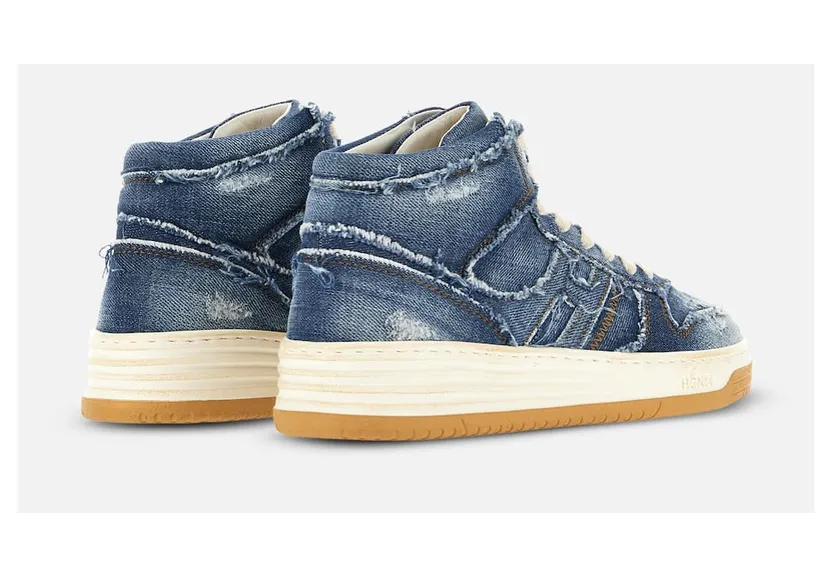Sneakers Hogan H630 High Top Blue (GYM6300EY60JDLU803) (2)