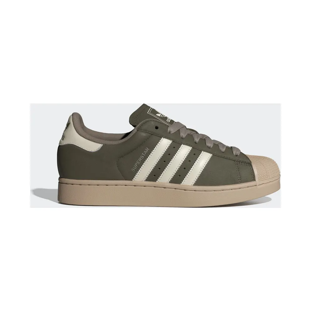 Adidas Superstar II Shoes Olive Strata / Off White / Stone Khaki (IH9315)