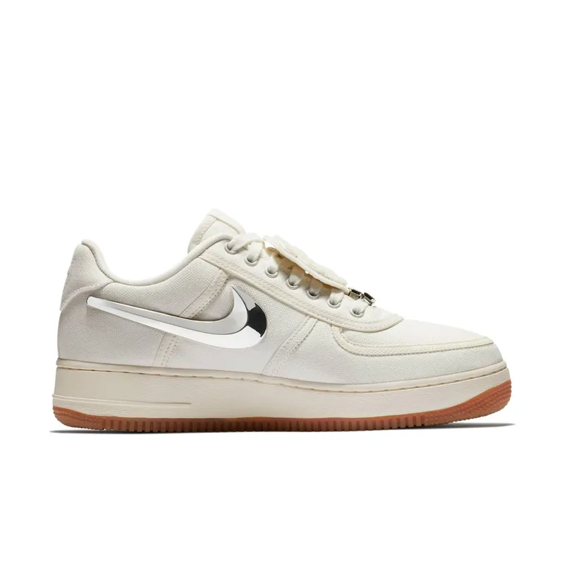 Nike Air Force 1 Low Travis Scott Sail Sail/Sail-Gum Light Brown (AQ4211-101)