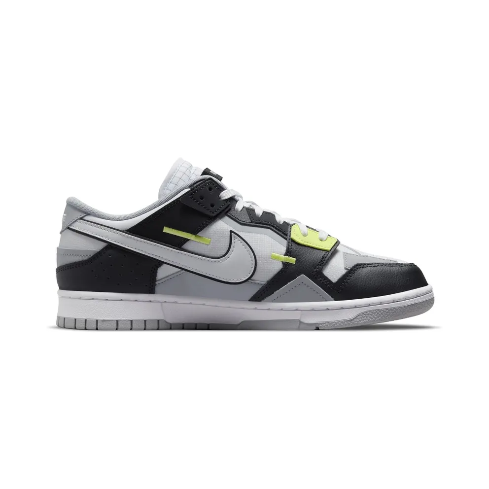 Nike Dunk Low Scrap Grey Wolf Light Lemon Twist (DC9723-001)