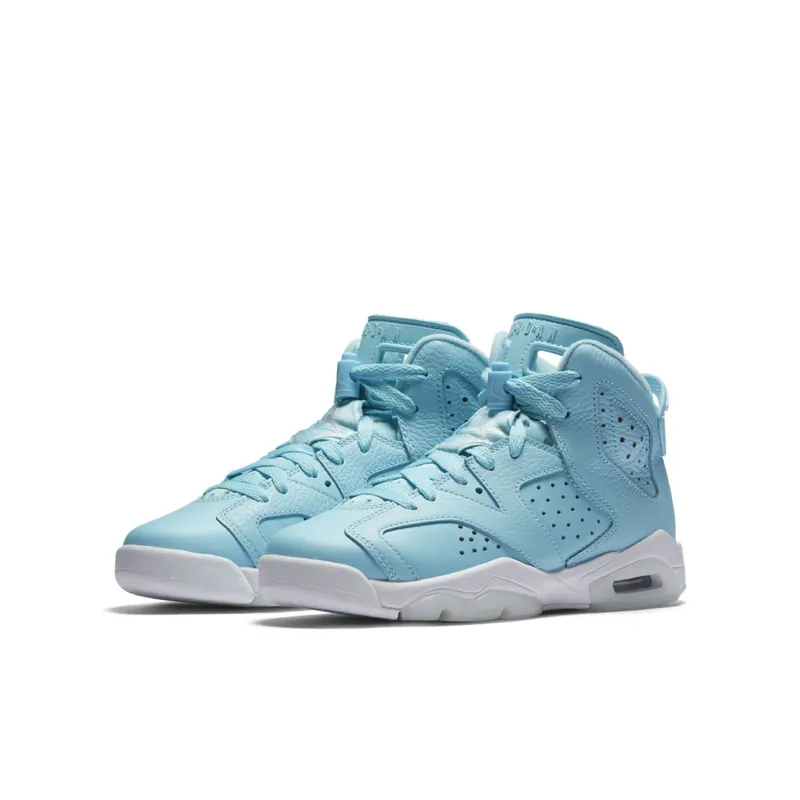 Jordan 6 Retro Pantone (GS) Still Blue/White-White (543390-407)